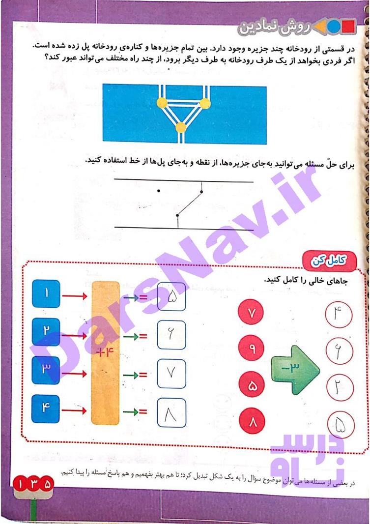 پاسخ فصل هشت ریاضی دوم  صفحه 9