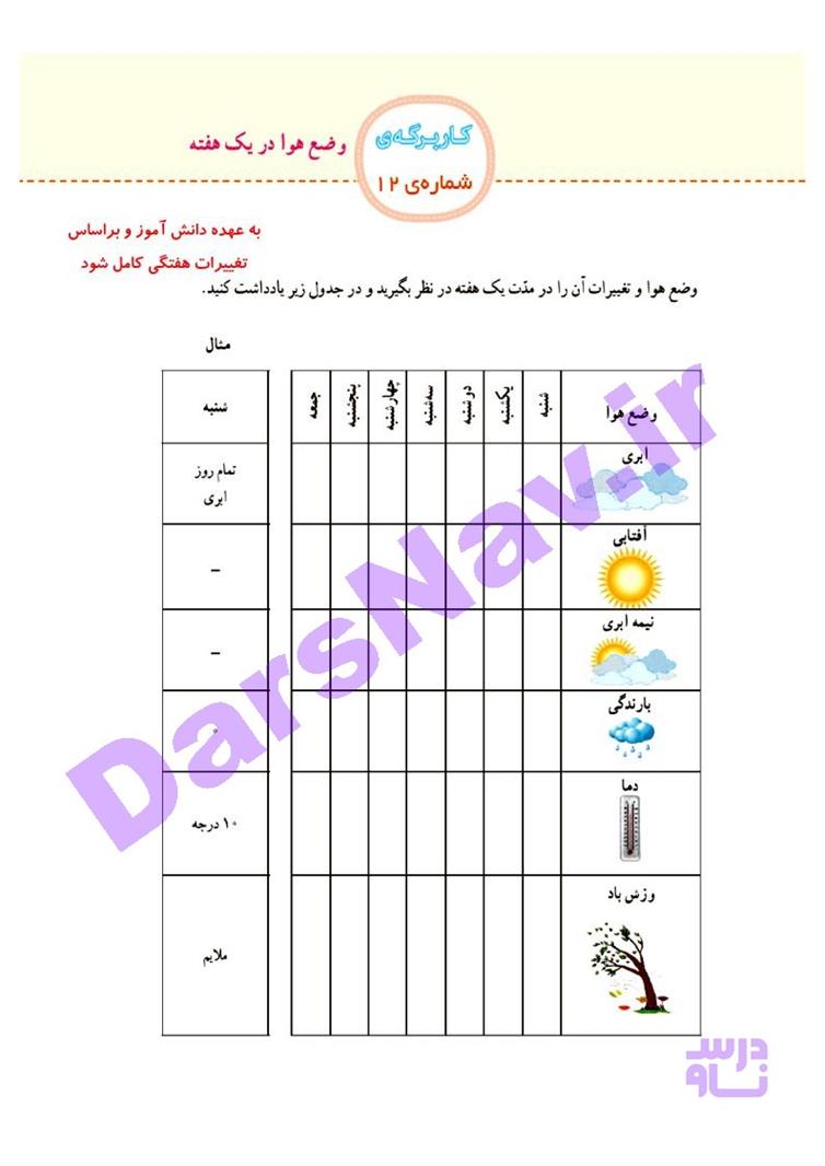 پاسخ درس شانزده مطالعات اجتماعی چهارم  صفحه 6