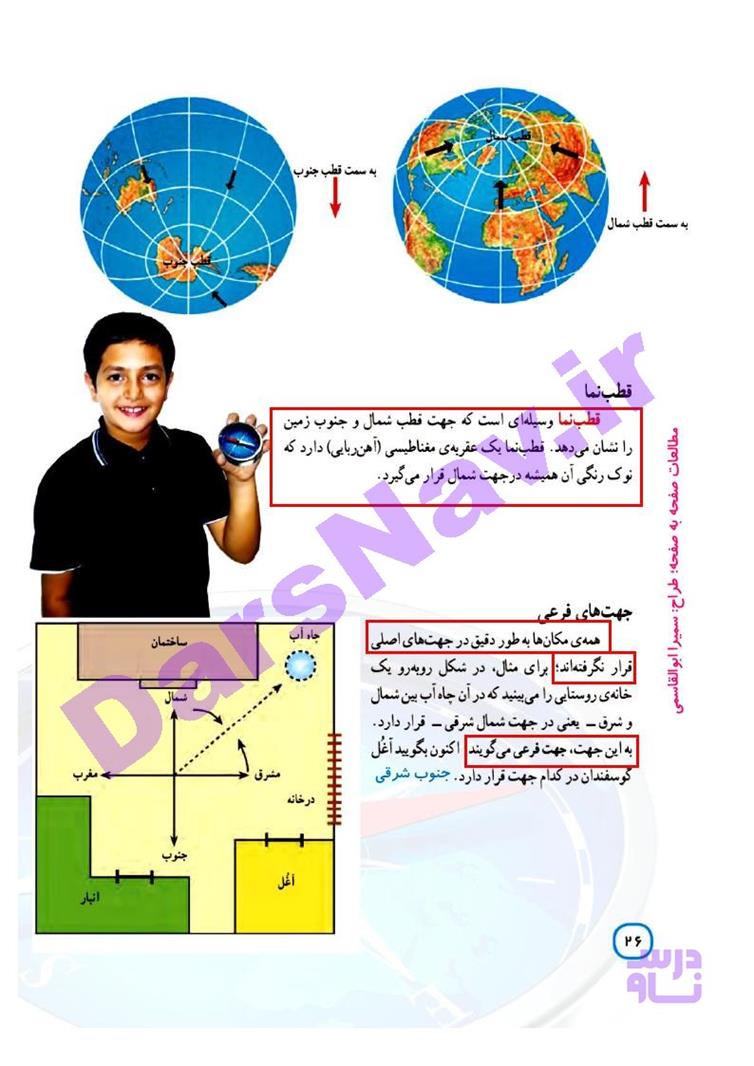 پاسخ درس 6 مطالعات اجتماعی چهارم  صفحه 3