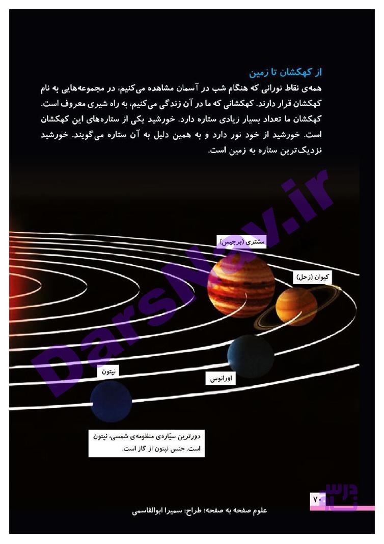 پاسخ درس 8 علوم چهارم  صفحه 4