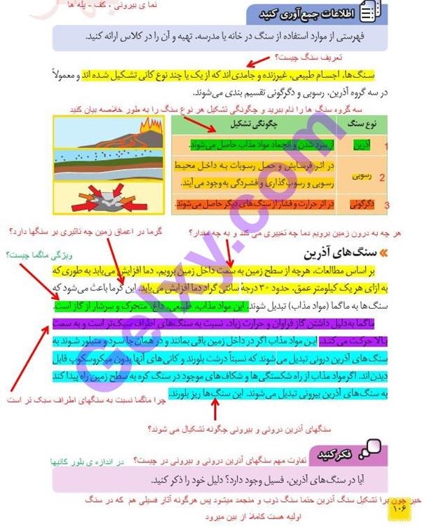 پاسخ فصل 12 علوم هشتم  صفحه 2