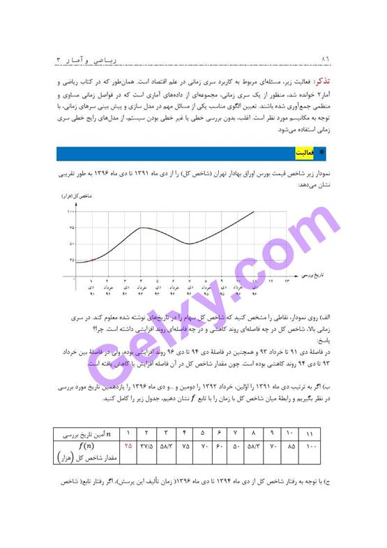 پاسخ فصل دو ریاضی و آمار دوازدهم انسانی صفحه 7