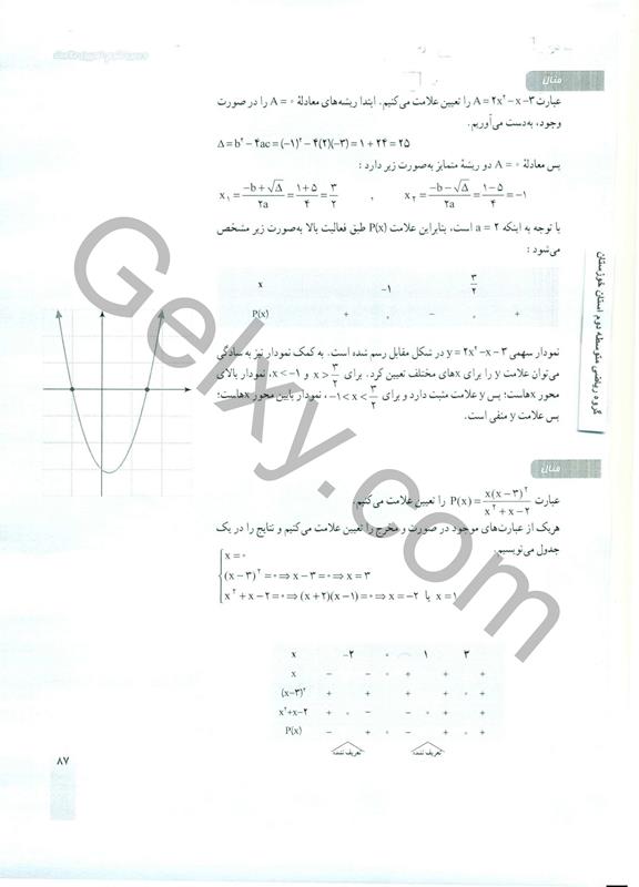 پاسخ فصل 4 ریاضی دهم صفحه 20