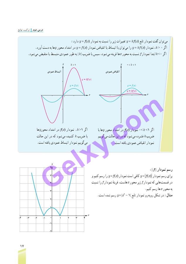 پاسخ فصل یک ریاضی دوازدهم تجربی صفحه 22