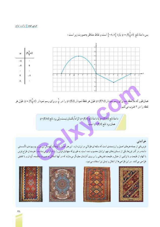 پاسخ فصل 1 ریاضی دوازدهم تجربی صفحه 26